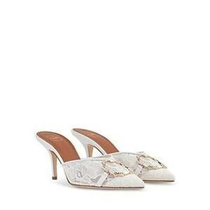 Malone Souliers Women's Missy Sandals, White/White, EUR 36 US 6
